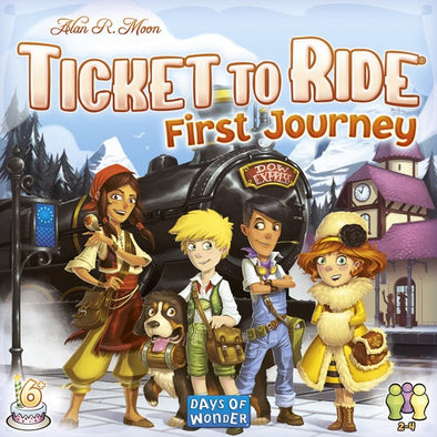 Ticket to Ride - First Journey - Europe available at 401 Games Canada