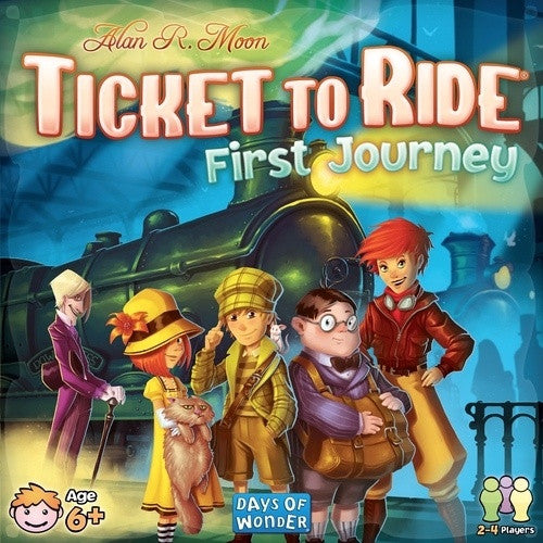 Ticket to Ride - First Journey available at 401 Games Canada