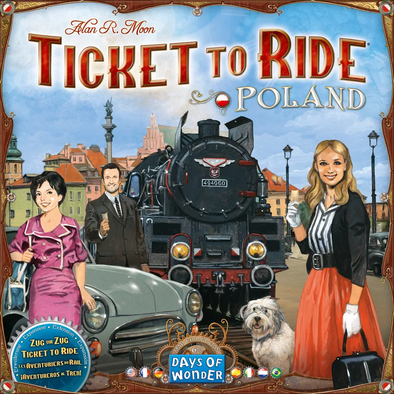 Ticket to Ride Map Collection: Volume 6½ – Poland available at 401 Games Canada