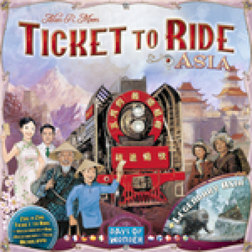 Ticket to Ride - Map Pack 1 - Asia available at 401 Games Canada