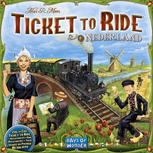 Ticket to Ride - Map Pack 4 - Nederland available at 401 Games Canada