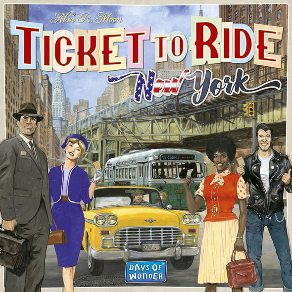 Ticket to Ride - New York available at 401 Games Canada