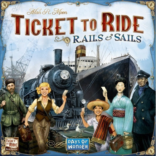 Ticket to Ride - Rails and Sails available at 401 Games Canada