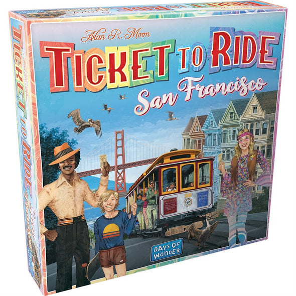 Ticket to Ride - San Francisco available at 401 Games Canada