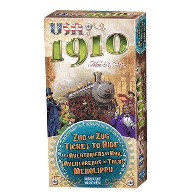 Ticket to Ride: USA 1910 available at 401 Games Canada