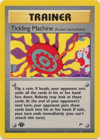 Tickling Machine - 119/132 - Uncommon - 1st Edition available at 401 Games Canada