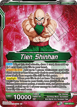 Tien Shinhan // Tien Shinhan, Mysterious Technique - EB1-24 - Common available at 401 Games Canada