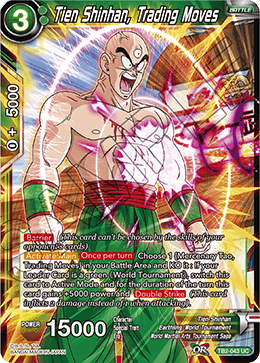 Tien Shinhan, Trading Moves - TB2-043 - Uncommon available at 401 Games Canada