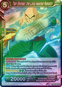 Tien Shinhan, the Long-Awaited Rematch - EB1-27 - Rare (FOIL) available at 401 Games Canada