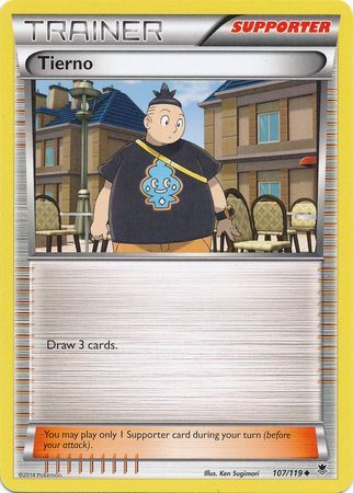 Tierno - 107/119 - Uncommon available at 401 Games Canada