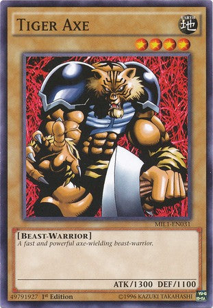 Tiger Axe - MIL1-EN031 - Common - 1st Edition available at 401 Games Canada