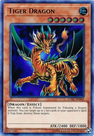 Tiger Dragon - LCKC-EN069 - Ultra Rare - Unlimited available at 401 Games Canada