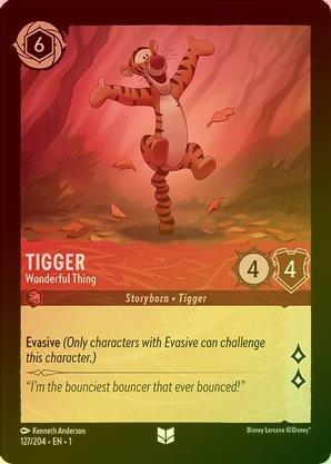 Tigger (Wonderful Thing) - 127/204 - Uncommon (Foil) available at 401 Games Canada