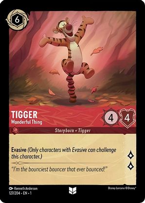 Tigger (Wonderful Thing) - 127/204 - Uncommon available at 401 Games Canada