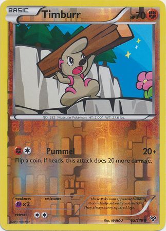 Timburr - 65/146 - Common - Reverse Holo available at 401 Games Canada