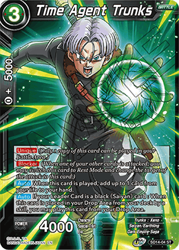 Time Agent Trunks - SD14-04 - Starter Rare available at 401 Games Canada