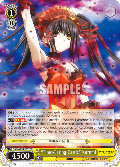 "Time-Eating Castle" Kurumi - DAL/W79-E005S - Super Rare available at 401 Games Canada