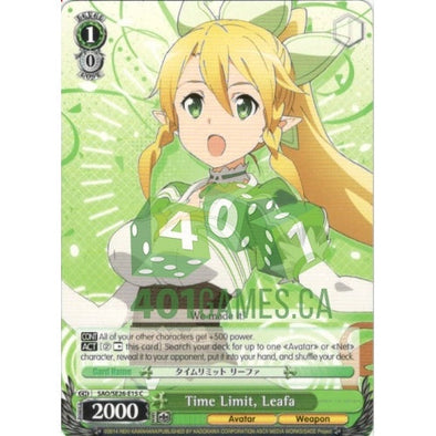 Time Limit, Leafa available at 401 Games Canada