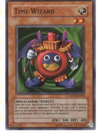Time Wizard - RP01-EN035 - Super Rare available at 401 Games Canada