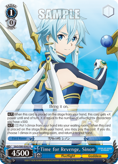 Time for Revenge, Sinon (R) available at 401 Games Canada