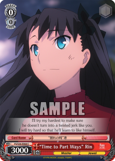 "Time to Part Ways" Rin - FS/S36-E064 - Common available at 401 Games Canada