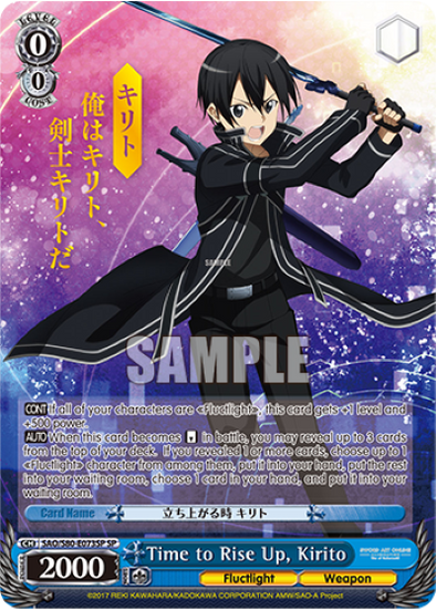 Time to Rise Up, Kirito (SP) available at 401 Games Canada