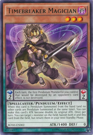 Timebreaker Magician - BOSH-EN002 - Rare - Unlimited available at 401 Games Canada