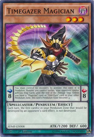 Timegazer Magician - SDMP-EN008 - Common - 1st Edition available at 401 Games Canada