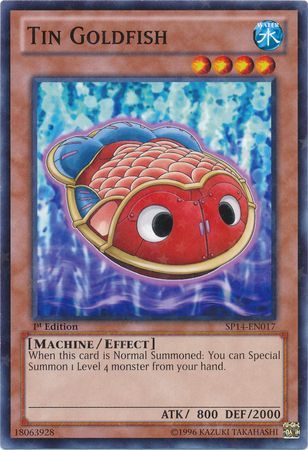 Tin Goldfish - SP14-EN017 - Common - 1st Edition available at 401 Games Canada
