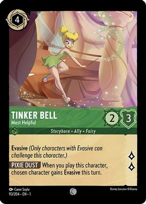 Tinker Bell (Most Helpful) - 93/204 - Common available at 401 Games Canada