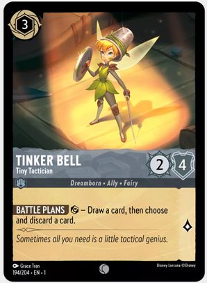 Tinker Bell (Tiny Tactician) - 194/204 - Common available at 401 Games Canada