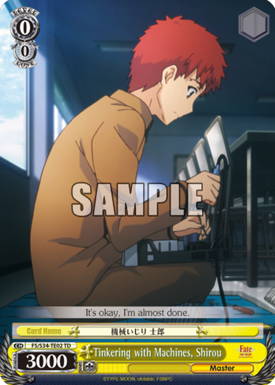 Tinkering with Machines, Shirou - FS/S34-TE02 - Trial Deck available at 401 Games Canada