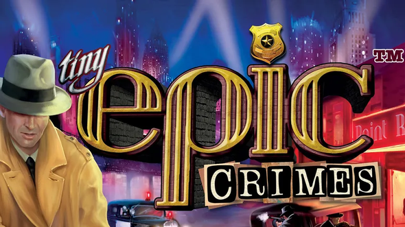 Tiny Epic Crimes: 4 Pack Player Mats (Pre-Order) available at 401 Games Canada