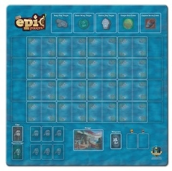 Tiny Epic Pirates: Game Mat available at 401 Games Canada