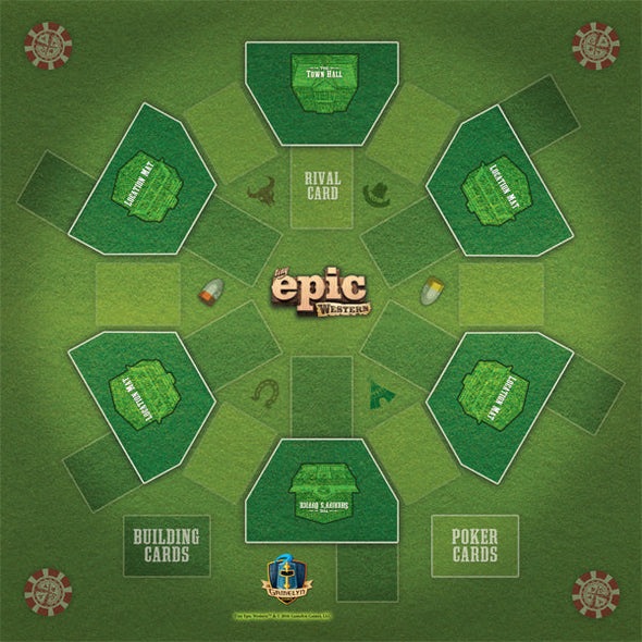 Tiny Epic Western: Game Mat (Pre-Order) available at 401 Games Canada