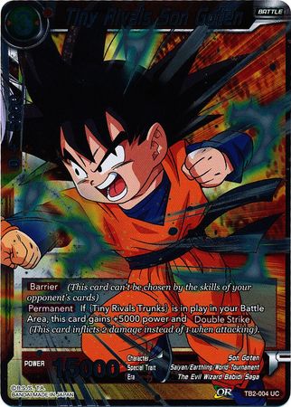 Tiny Rivals Son Goten - TB2-004 - Uncommon (FOIL) available at 401 Games Canada