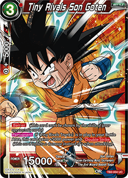 Tiny Rivals Son Goten - TB2-004 - Uncommon available at 401 Games Canada