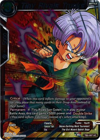 Tiny Rivals Trunks - TB2-007 - Uncommon (FOIL) available at 401 Games Canada