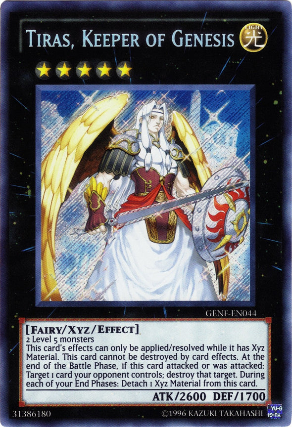 Tiras, Keeper of Genesis - GENF-EN044 - Secret Rare - Unlimited available at 401 Games Canada