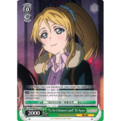 "To An Unknown Land" Eli Ayase - LL/EN-W02-E171 - Promo available at 401 Games Canada