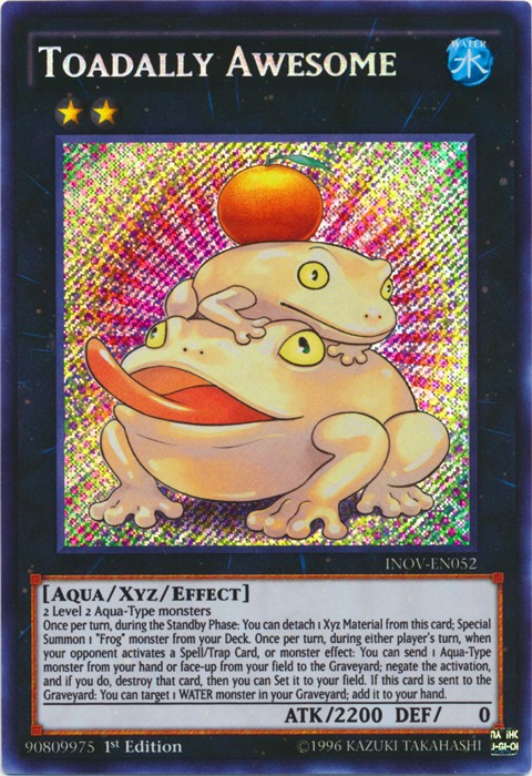 Toadally Awesome - INOV-EN052 - Secret Rare - 1st Edition available at 401 Games Canada