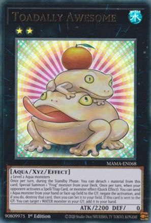 Toadally Awesome - MAMA-EN068 - Ultra Rare - 1st Edition available at 401 Games Canada