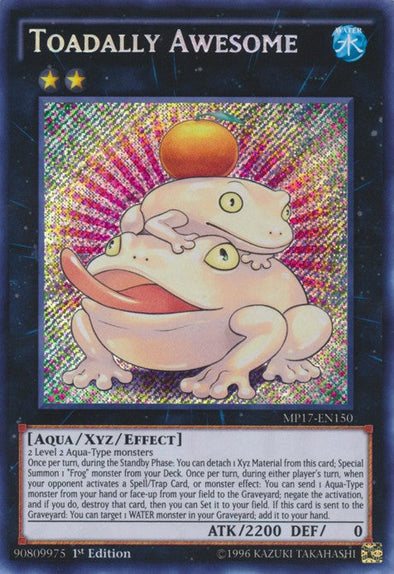 Toadally Awesome - MP17-EN150 - Secret Rare - 1st Edition available at 401 Games Canada