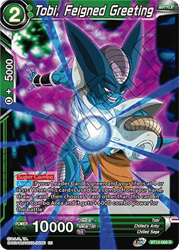 Tobi, Feigned Greeting - BT13-068 - Rare (FOIL) available at 401 Games Canada