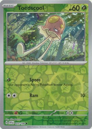 Toedscool - 025/198 - Common - Reverse Holo available at 401 Games Canada