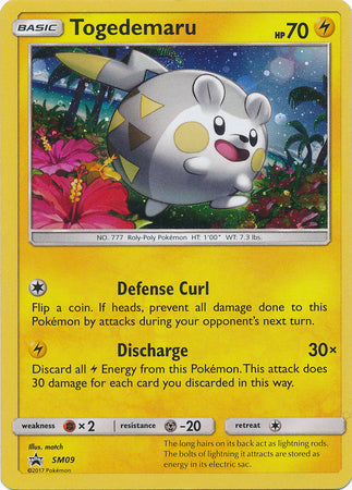 Togedemaru - SM09 - Holo Promo available at 401 Games Canada