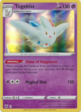 Togekiss - 057/189 - Holo Rare available at 401 Games Canada