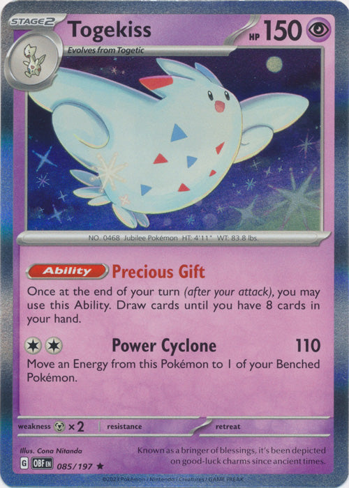 Togekiss - 085/197 - Rare available at 401 Games Canada
