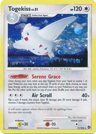 Togekiss - 11/106 - Holo Rare available at 401 Games Canada