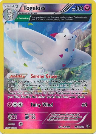 Togekiss - 46/108 - Holo Rare - Reverse Holo available at 401 Games Canada